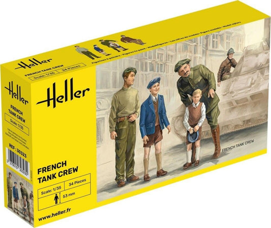 Heller - FRENCH TANK CREW KIT 1:35 - Cod. HL30323