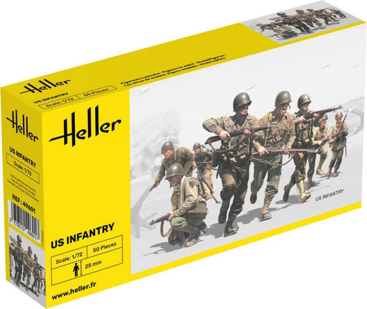 Heller - US INFANTRY KIT 1:72 - Cod. HL49601