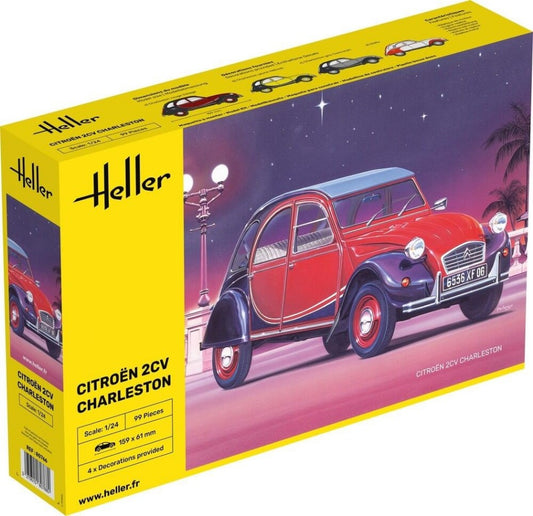 Heller - CITROEN 2 CV CHARLESTON KIT 1:24 - Cod. HL80766