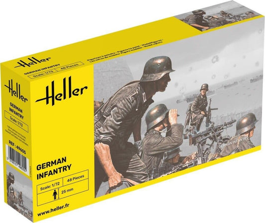 Heller - GERMAN INFANTRY KIT 1:72 - Cod. HL49605