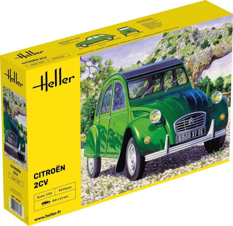 Heller - CITROEN 2 CV KIT 1:24 - Cod. HL80765