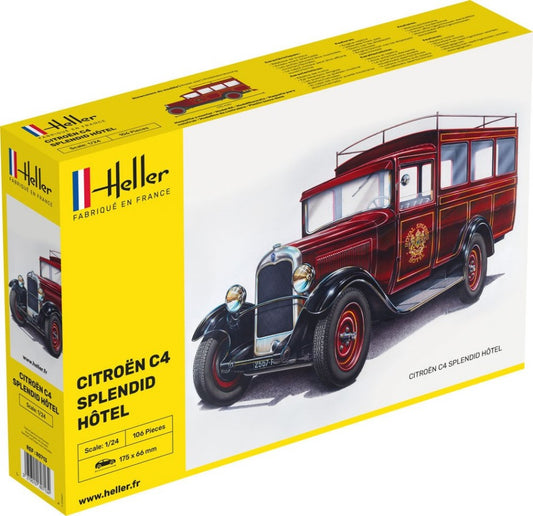 Heller - CITROEN C4 "SPLENDID HOTEL" KIT 1:24 - Cod. HL80713