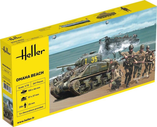 Heller - OMAHA BEACH KIT 1:72 - Cod. HL50332