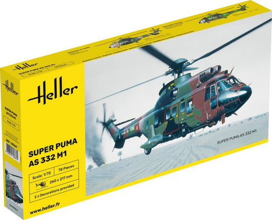 Heller - SUPER PUMA AS 332 M1 KIT 1:72 - Cod. HL80367