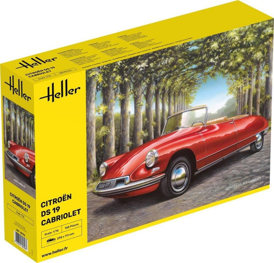 Heller - CITROEN DS 19 CABRIOLET KIT 1:16 - Cod. HL80796