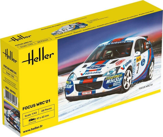 Heller - FORD FOCUS WRC01 KIT 1:43 - Cod. HL80196