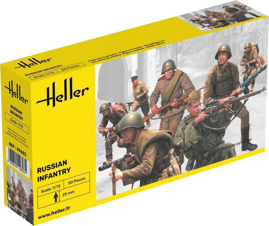Heller - RUSSIAN INFANTRY KIT 1:72 - Cod. HL49603