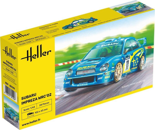 Heller - SUBARU IMPREZA WRC'02 KIT 1:43 - Cod. HL80199