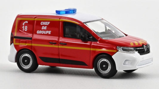 Norev - RENAULT KANGOO VAN 2023 POMPIERS CHEF DE GROUPE 1:64 - Cod. NV310959
