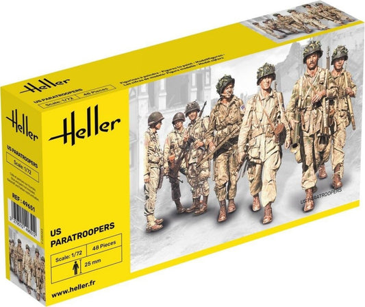 Heller - US FALLSCHIRMJAGER KIT 1:72 - Cod. HL49651