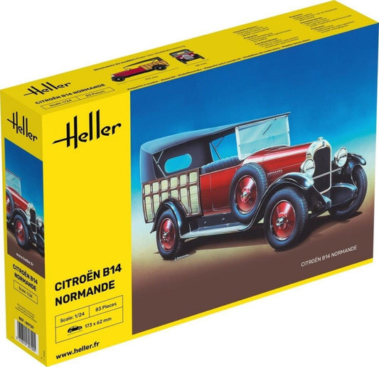 Heller - CITROEN B14 NORMANDE KIT 1:24 - Cod. HL80729