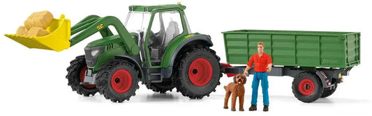 Schleich - TRATTORE CON RIMORCHIO - Cod. SCH42608