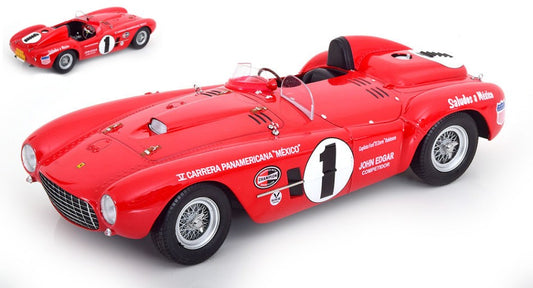 Kk Scale - FERRARI 375 PLUS N.1 CARRERA PANAMERICANA 1954 McAfee-ROBINSON 1:18 - Cod. KKDC181243
