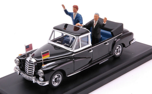 Rio - MERCEDES 300 D LANDAULET 1963 ADENAUER-KENNEDY 1:43 - Cod. RI4264-2P