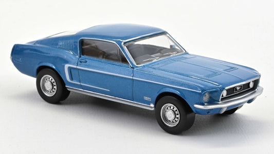 Norev - FORD MUSTANG FASTBACK 1968 ACAPULCO BLUE 1:43 - Cod. NV270584