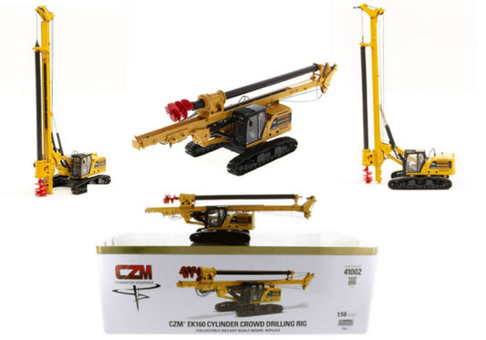 Diecast Master - SONDA DI PERFORAZIONE CZM EK 160 DRILLING RING 1:50 - Cod. DM41002