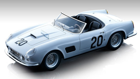 Tecnomodel - FERRARI 250 GT CALIFORNIA SWB LE MANS 1960 NART STURGIS-SCHLESSER 1:18 - Cod. TMD18205F