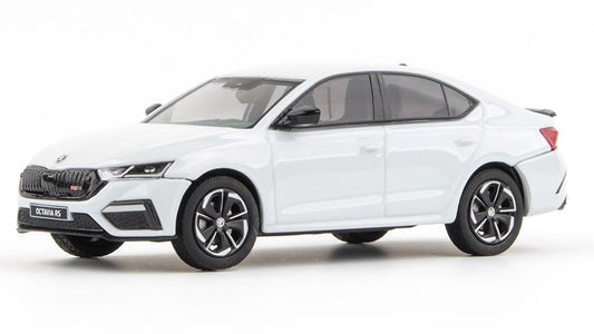 Abrex - SKODA OCTAVIA IV RS 2020 MOON WHITE 1:43 - Cod. AB037EJ