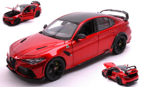 Burago - ALFA ROMEO GIULIA GTAM 2020 RED 1:18 - Cod. BU11049R