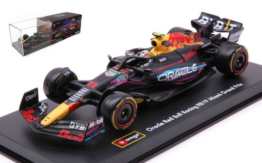 Burago - RED BULL RACING RB19 N.11 2nd MIAMI GP 2023 S.PEREZ SIGNATURE 1:43 - Cod. BU38083PM