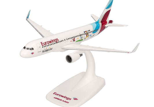 Herpa - AIRBUS A320-200 EUROWINGS "SALZBURGER LAND" 1:200 - Cod. HP614122