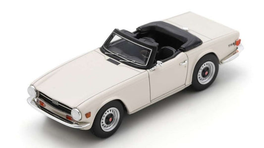 Schuco - TRIUMPH TR6 WHITE OPEN 1:43 - Cod. SH9151