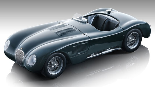 Tecnomodel - JAGUAR C-TYPE PRESS VERSION 1953 BRITISH RACING GREEN 1:18 - Cod. TMD18290A