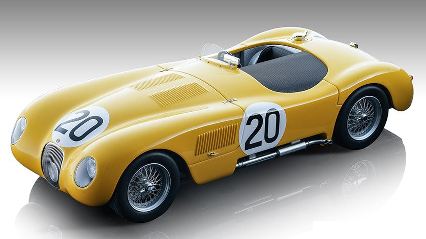 Tecnomodel - JAGUAR C-TYPE N.20 LE MANS 1953 R.LAURENT-C.DE TORNACO 1:18 - Cod. TMD18290D