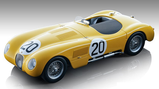 Tecnomodel - JAGUAR C-TYPE N.20 LE MANS 1953 R.LAURENT-C.DE TORNACO 1:18 - Cod. TMD18290D