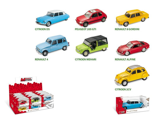 Mondo Motors - AUTO VINTAGE ASS.1:43 Pz.24 - Cod. MM53167