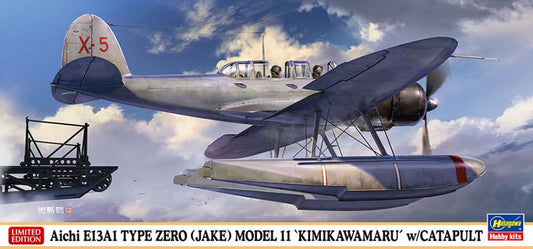 Hasegawa - AICHI E13A1 ZERO JAKE MODEL 11 KIT 1:72 - Cod. HA02455