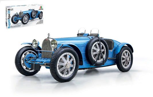 Italeri - BUGATTI TYPE 35B ROADSTER 1929-30 KIT 1:12 - Cod. IT4713