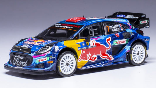 Ixo Model - FORD PUMA WRC N.7 CENTRAL EUROPEAN RALLY 2023 LOUBET-VEILLAS 1:43 - Cod. RAM905
