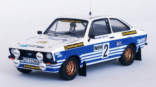 Trofeu - FORD ESCORT MKII 2nd SWEDISH RALLY 1982 VATANEN-HARRYMAN 1:43 - Cod. TFRRSE26