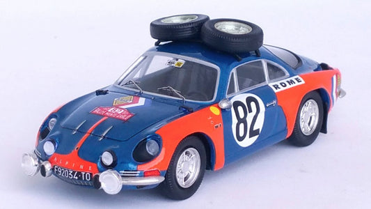 Trofeu - ALPINE A110 MONTE CARLO RALLY 1973 DE BONIS-PELOSSA 1:43 - Cod. TFRRFR70