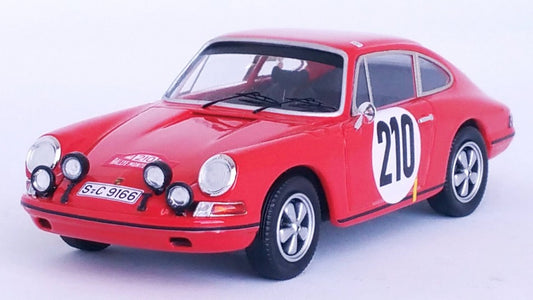 Trofeu - PORSCHE 911 T 1st MONTE CARLO RALLY 1968 ELFORD-STONE 1:43 - Cod. TFDSN173