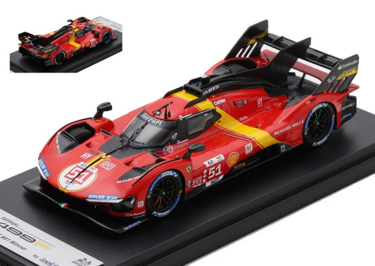 Looksmart - FERRARI 499P N.51 WINN.LE MANS 2023 PIER GUIDI/CALADO/GIOVINAZZI 1:43 - Cod. LSLM162