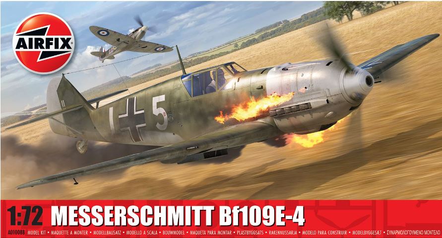 Airfix - MESSERSCHMITT Bf109E-4 B KIT 1:72 - Cod. A01008B
