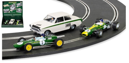Scalextric - JIM CLARK COLLECTION TRIPLE PACK Pz.3 SLOT 1:32 - Cod. C4395A