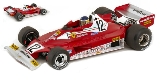 Modelcargroup - FERRARI 312 T2B N.12 SWEDEN GP 1977 C.REUTEMANN 1:18 - Cod. MCG18625