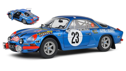 Solido - ALPINE A110 1600S N.23 RALLYE MONTE CARLO 1972 NICOLAS-VIAL 1:18 - Cod. SL1804208