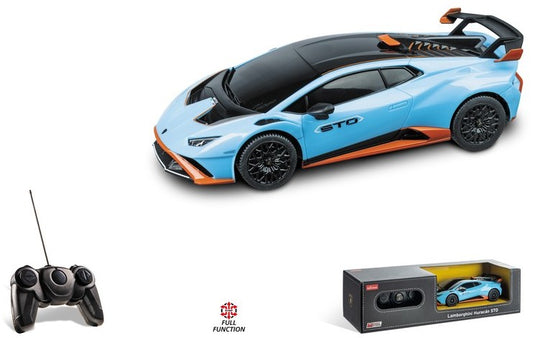 Mondo Motors - LAMBORGHINI HURACAN STO RADIOCOMANDO LIGHT BLUE 1:24 - Cod. MM63704