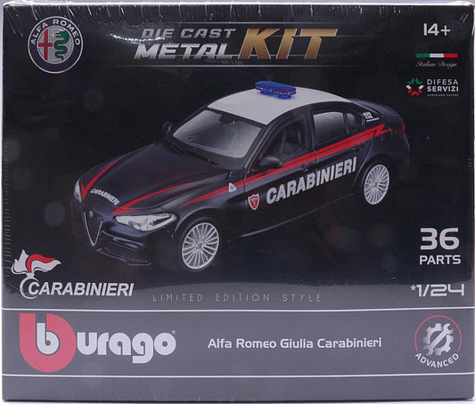 Burago - ALFA ROMEO GIULIA CARABINIERI KIT 1:24 - Cod. BU25128