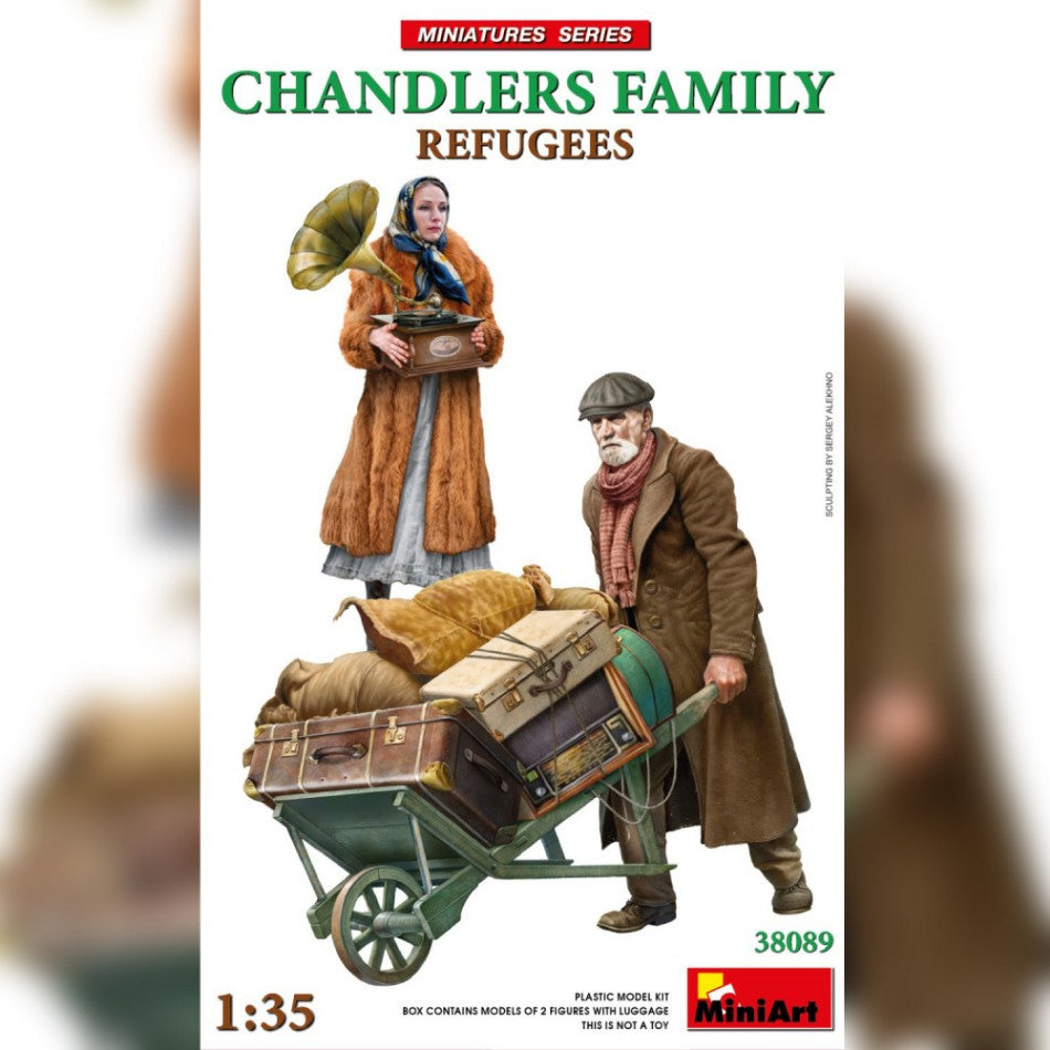 Miniart - REFUGES CHANDLERS FAMILY KIT 1:35 - Cod. MIN38089