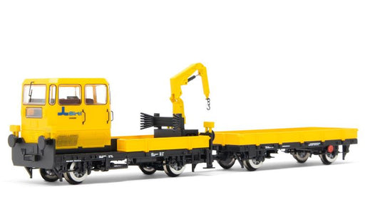 Rivarossi - FS MAINTENANCE TRACTOR KLV 53 YELLOW LIVERY SIRTI EP.V 1:87 - Cod. HR2910