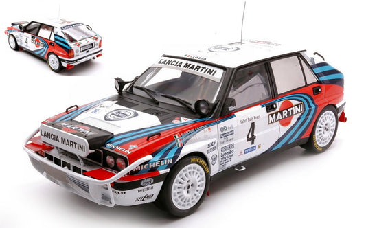 Ixo Model - LANCIA DELTA INTEGRALE 16V N.4 SAFARI RALLY 1990 FIORIO/PIROLLO 1:18 - Cod. 18RMC139B