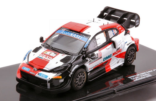 Ixo Model - TOYOTA GR YARIS RALLY1 N.1 SAFARI RALLY 2022 OGIER/VEILLAS 1:43 - Cod. RAM857