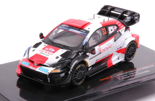 Ixo Model - TOYOTA YARIS WRC N.33 RALLY YPERN 2022 EVANS-MARTIN 1:43 - Cod. RAM873