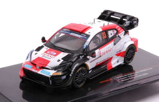 Ixo Model - TOYOTA YARIS WRC N.33 RALLY CROATIA 2023EVANS-MARTIN 1:43 - Cod. RAM902