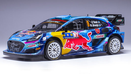Ixo Model - FORD PUMA WRC N.8 CENTRAL EUROP.RALLY 2023 TANAK-JARVEOJA 1:18 - Cod. 18RMC187
